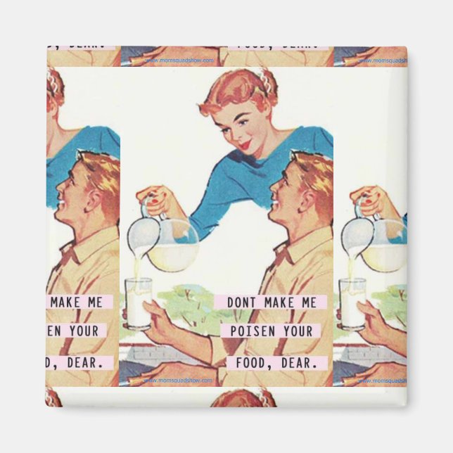 Imán Mimán cuadrado (Frente)