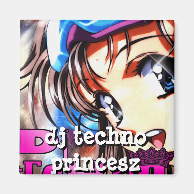 Imán Mimán cuadrado (Frente)