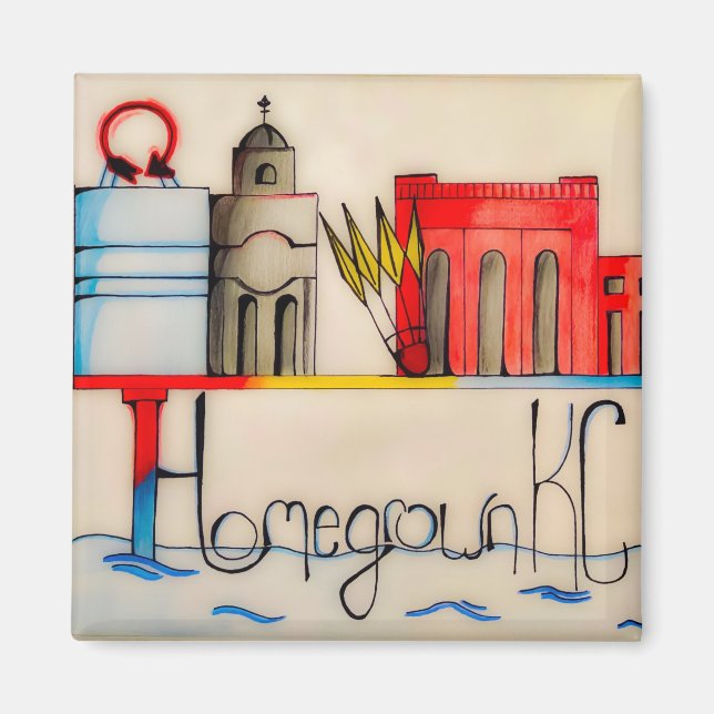 Imán Mimán cuadrado (Frente)