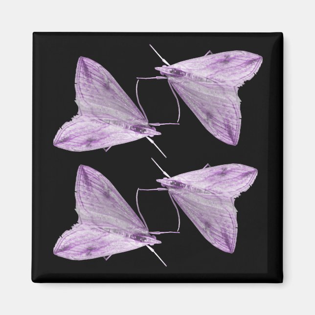 Imán Mimán de arte morado (Frente)