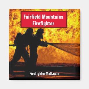 Imán Mimán de bomberos de las montañas de Fairfield