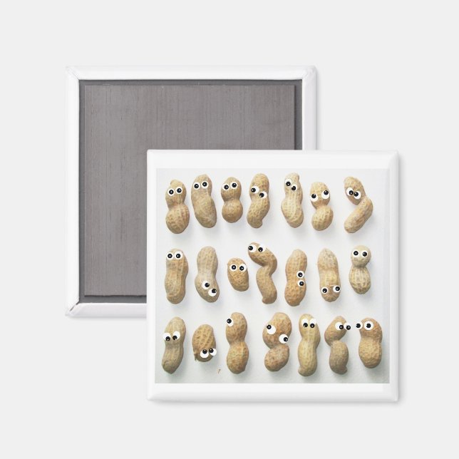 Imán Mimán de cacahuates (Anverso/Reverso)