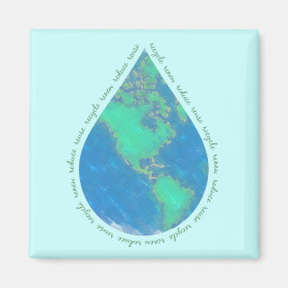 Imán Mimán de caída de agua en la Tierra