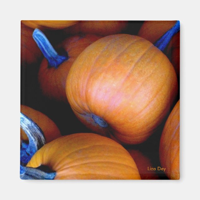Imán Mimán de 'Calabazas de Otoño' (Frente)