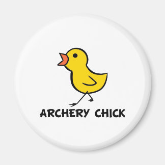 Imán Mimán de Chick con tiro con arco
