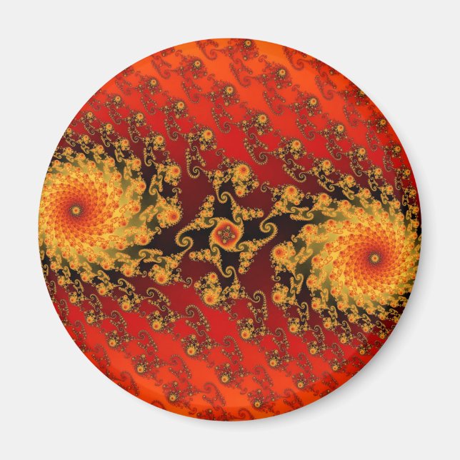 Imán Mimán de doble llama (Frente)