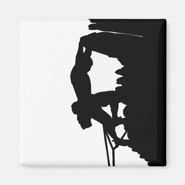 Imán Mimán de escalada de rock (Frente)