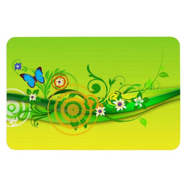 Imán Mimán de explosión de primavera (Horizontal)