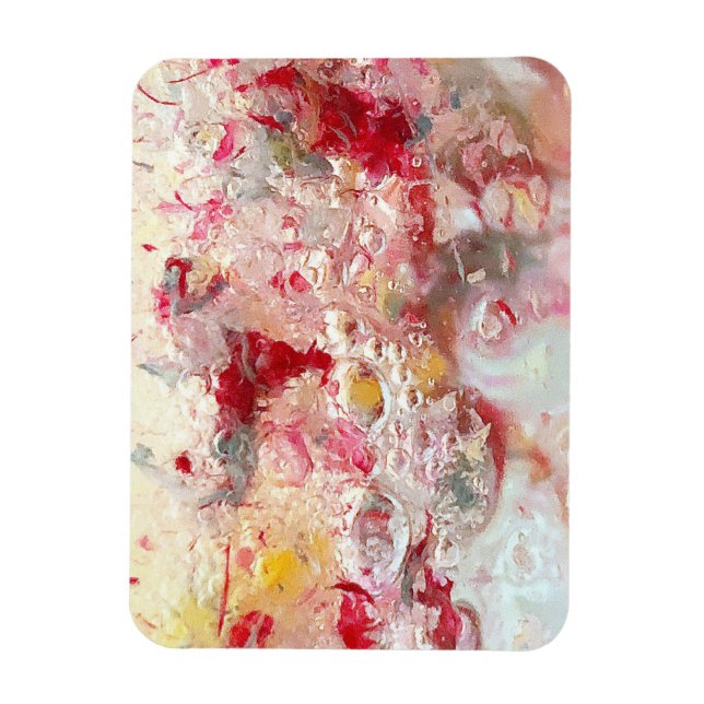 Imán Mimán de Frig Artisan, pieza de arte abstracto (Vertical)