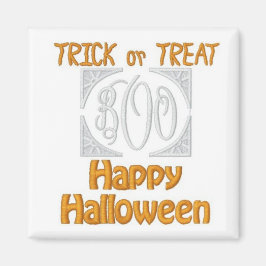 Imán Mimán de Halloween (apariencia bordada)
