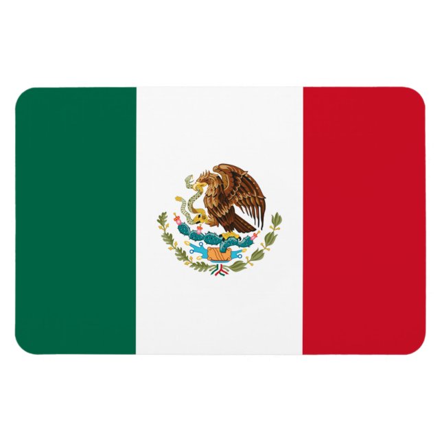 Imán Mimán de la Bandera de México (Horizontal)