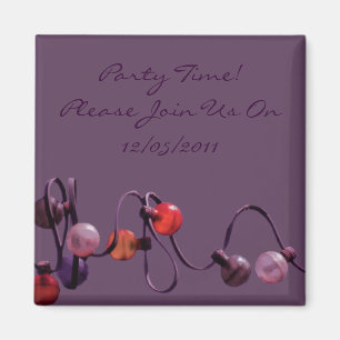 Imán Mimán de luces moradas