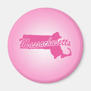 Imán Mimán de Massachusetts en estado rosa