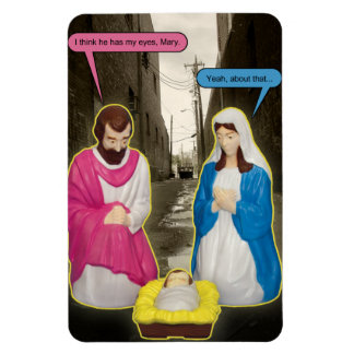 Imán Mimán de Navidades Jesús del Bebé Dumpster