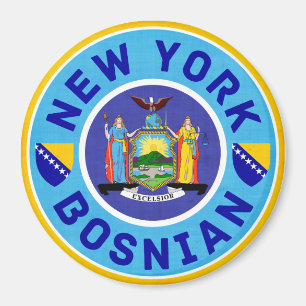 Imán Mimán de Nevera Bosnio-Estadounidense de Nueva Yor