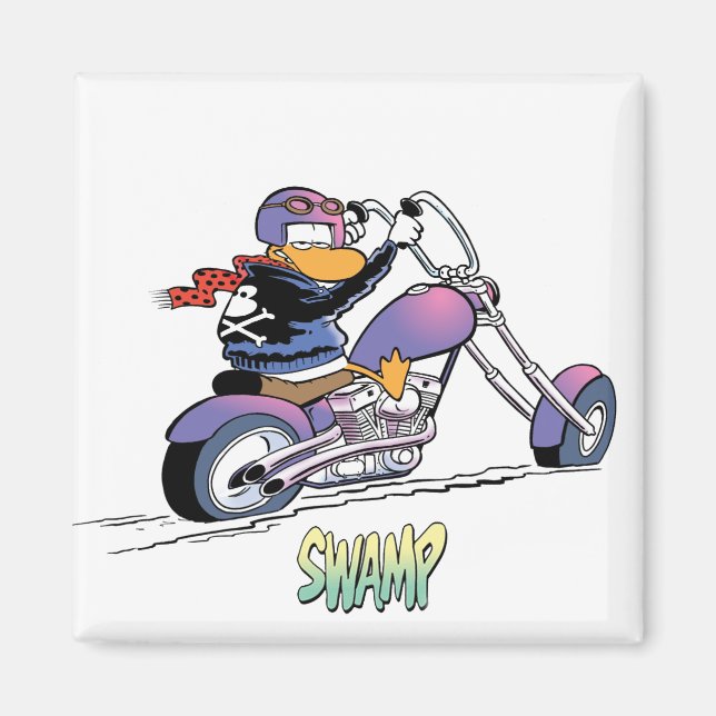 Imán Mimán de Nevera de Ducks salvajes (Frente)