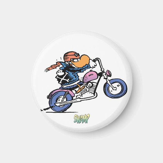 Imán Mimán de Nevera de Ducks salvajes (Frente)