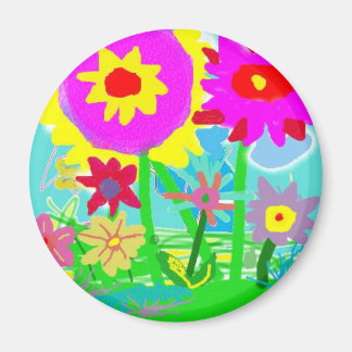 Imán Mimán de Nevera de las flores de primavera