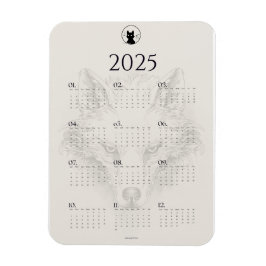 Imán Mimán de Nevera del Calendario 2025