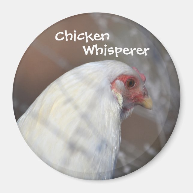 Imán Mimán de pollo Whisperer (Frente)