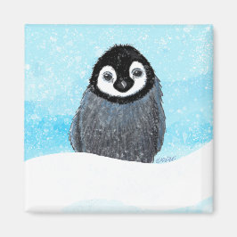 Imán Mimán de polluelos de pingüino