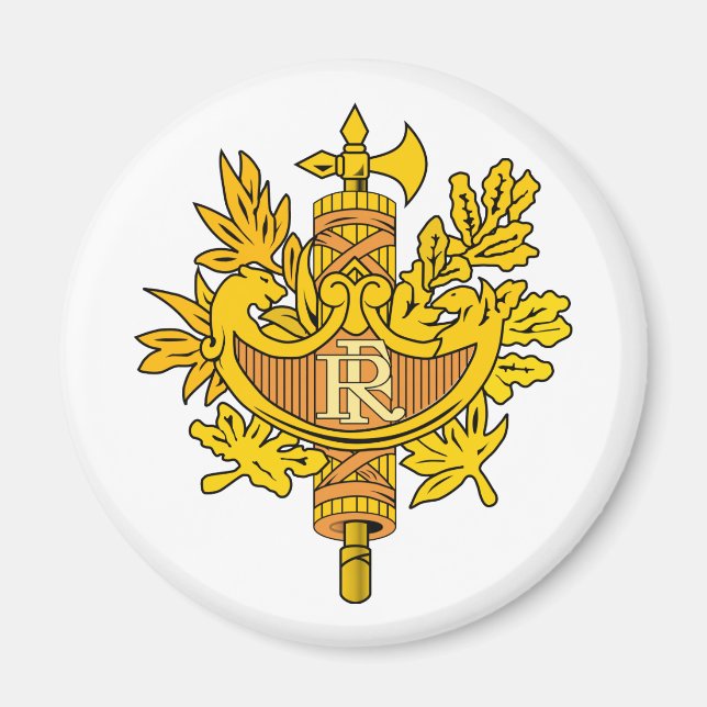 Imán Mimán del Escudo de Armas de Francia (Frente)
