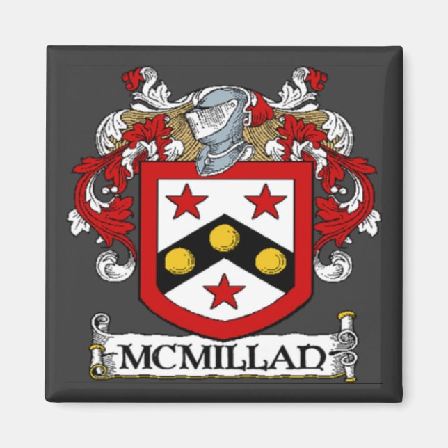 Imán Mimán del Escudo de Armas de McMillan (Frente)