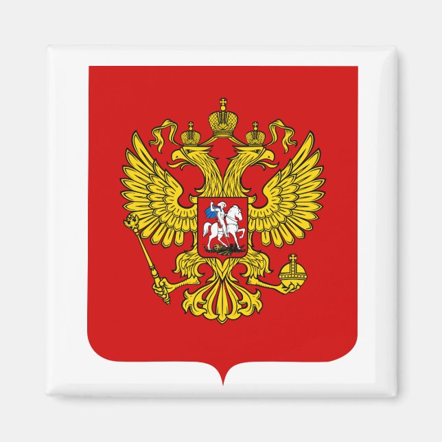 Imán Mimán del Escudo de Armas de Rusia (Frente)