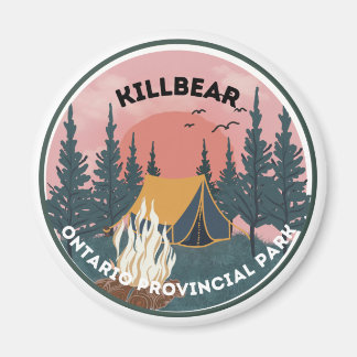 Imán Mimán del parque provincial de Killbear Ontario