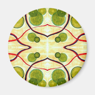 Imán Mimán flotante de crema verde