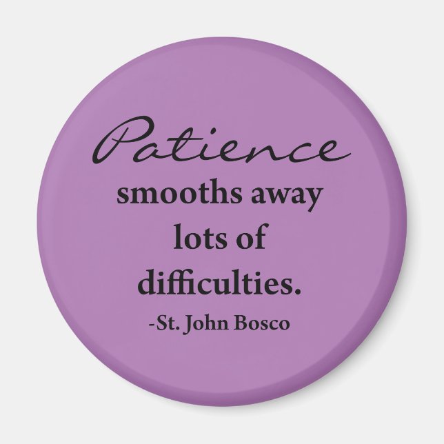 Imán Mimán Inspirador St. John Bosco - Lavender (Frente)