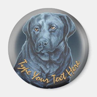 Imán Mimán Labrador Perro Personalizado del Laboratorio