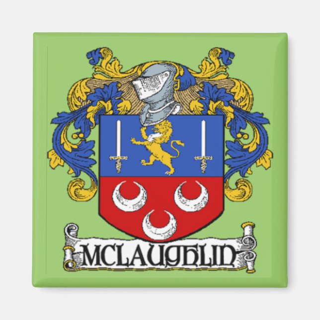 Imán Mimán McLaughlin Coat of Arms (Frente)