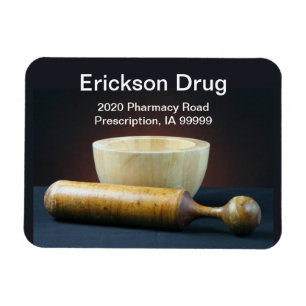 Imán Mimán mortero y pestle