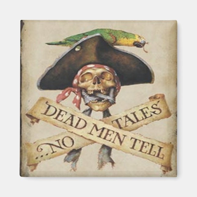 Imán Mimán Pirata Muerto (Frente)