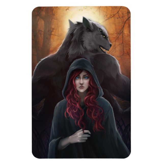 Imán Mimán Rojo (Vertical)