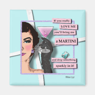 Imán Mimanes - Diamantes y Martinis