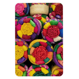 Imán Mimbre colorido mexicano