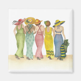 Imán Mimbre de Amigos por Siempre