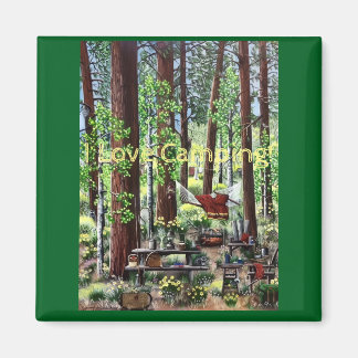 Imán Mimbre de camping