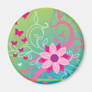 Imán Mimbre de primavera