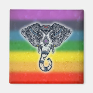 Imán Mimbre Ganesh