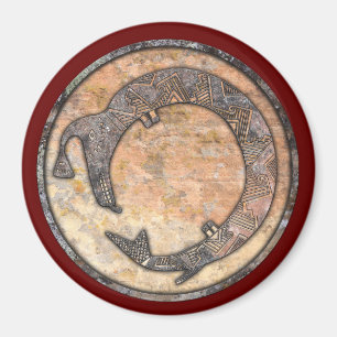 Imán Mimbres Serpiente de Agua Cañones Conversantes, Nu
