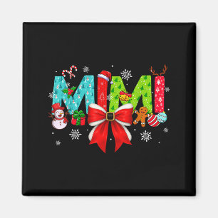 Imán Mimi Coquette lazo de Navidad Mimi Navidad
