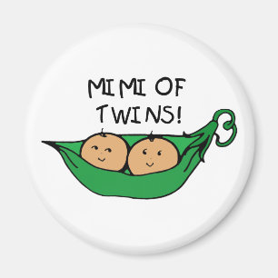 Imán Mimi de la vaina gemela