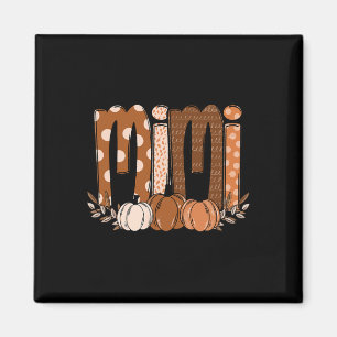 Imán Mimi Pumpkin Halloween Acción de Gracias Abuela Ca