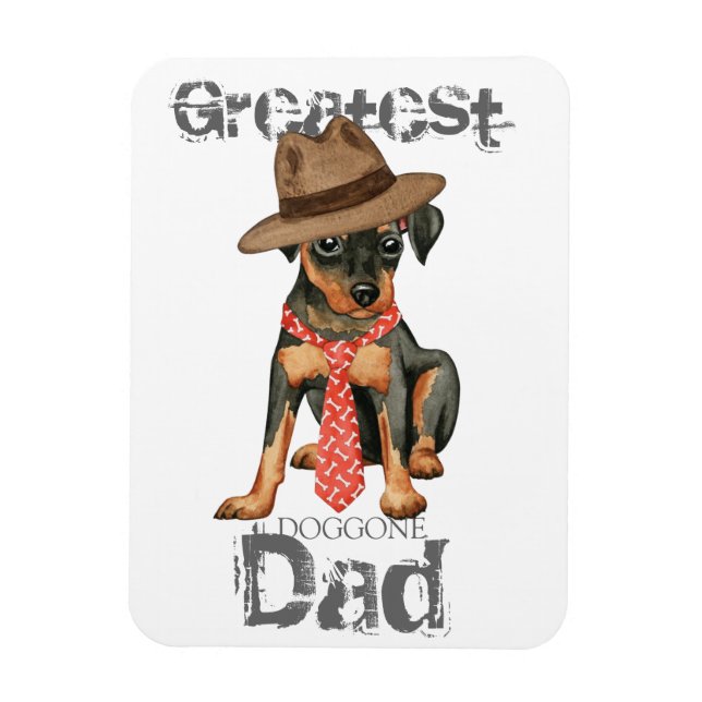 Imán Min Pin Dad (Vertical)