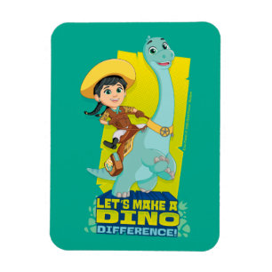 Imán Min. y Clover   Hacer una diferencia de Dino