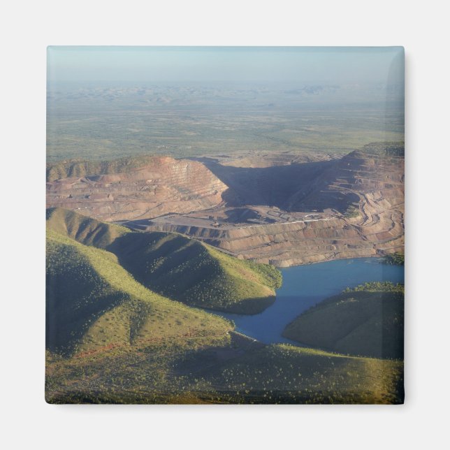 Imán Mina de diamantes de Argyle (Frente)