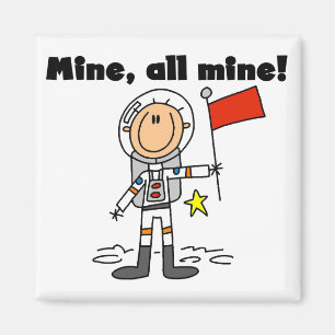 Imán Mina del astronauta todas las camisetas y regalos